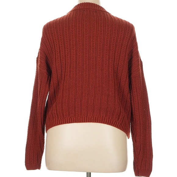 Women's Rust Sweater - Picture 2 of 2